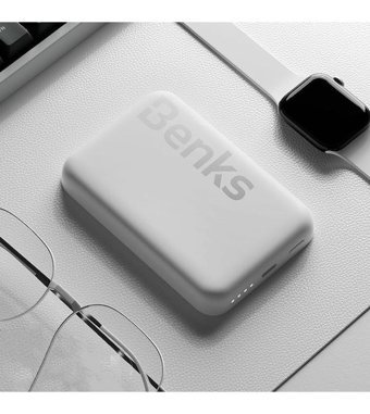 Benks Mp10 6000 mAh Powerbank Beyaz
