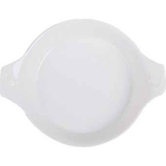 Porland Porselen 21 cm Tava Beyaz