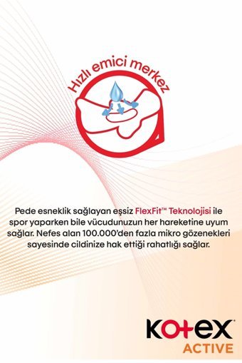 Kotex Organik Antialerjik İnce Uzun 16'lı Hijyenik Ped 1 Adet