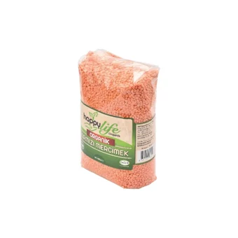 Happy Life Organik Kırmızı Mercimek 1 kg