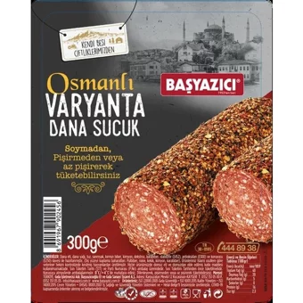 Başyazıcı Osmanlı Varyanta Dana Sucuk 300 gr