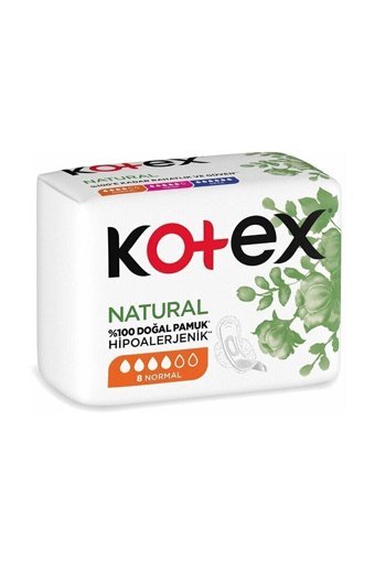 Kotex Natural Ultra Single Organik Antialerjik İnce Normal 32'li Hijyenik Ped 1 Adet