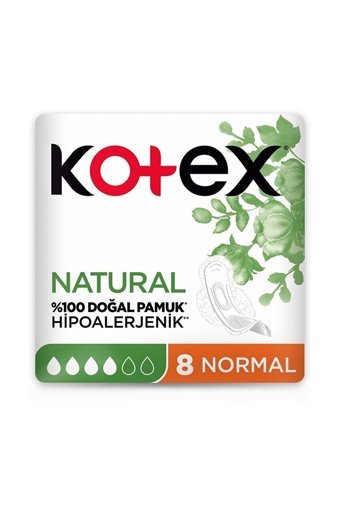Kotex Natural Ultra Single Organik Antialerjik İnce Normal 32'li Hijyenik Ped 1 Adet