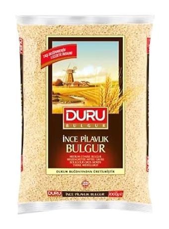 Duru Bakliyat ince Pilavlık Bulgur 8x1 kg