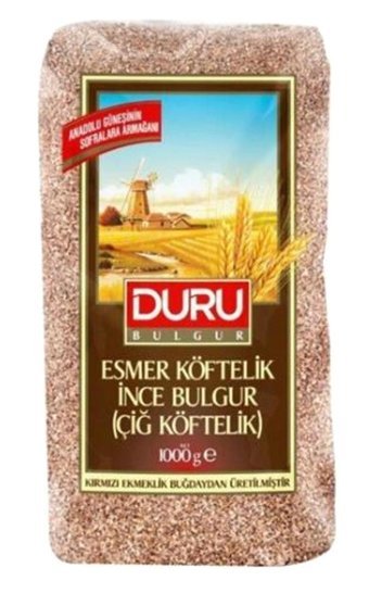 Duru Bakliyat Çiğ Köftelik Bulgur 6x1 kg