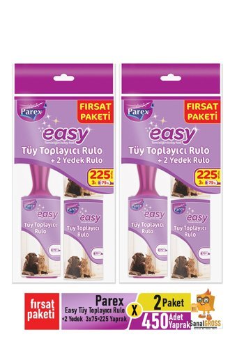 Parex Easy Tüy Toplama Rulosu 2 Adet
