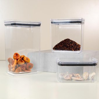Ultraform Daily 6 Parça Dikdörtgen - Silindir Plastik Saklama Kabı
