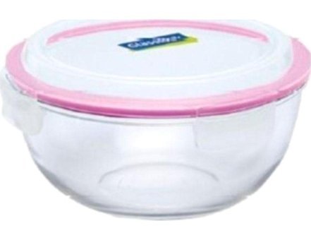 Ansan Glasslock 1 Parça Yuvarlak Cam Saklama Kabı 2 lt