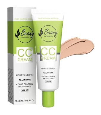 Beany Açık-Orta Güneş Koruyuculu CC Krem 50 ml
