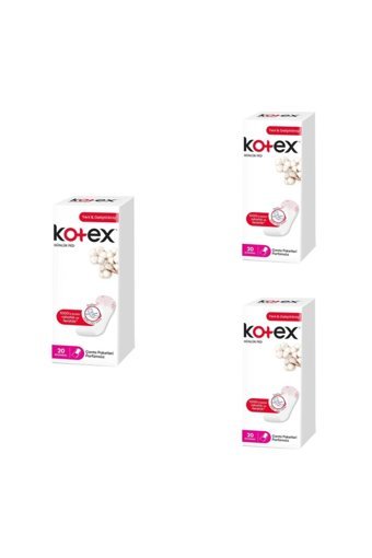 Kotex Anydays Organik Antialerjik İnce Normal 20'li Hijyenik Ped 3 Adet