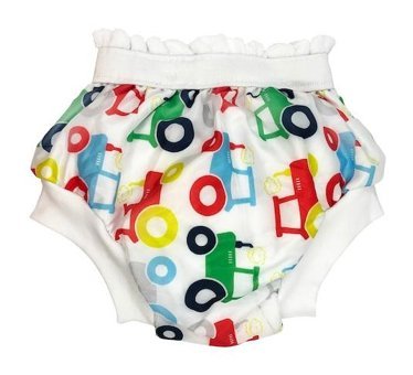 Sema Baby No: 1 10 - 15 Kg Tekli Sızdırmaz Yıkanabilir Çok Renkli Araba Desenli Alıştırma Külodu