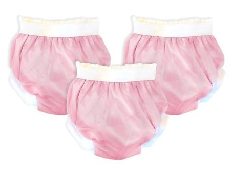 Pierre Cardin 16 - 22 Kg 3'lü Sızdırmaz Yıkanabilir Pembe Alıştırma Külodu