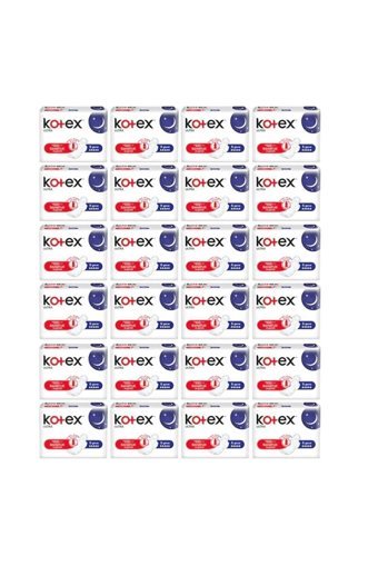 Kotex Organik Antialerjik Kalın Gece 6'lı Hijyenik Ped 24 Adet
