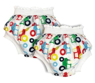 Sema Baby No: 1 10 - 15 Kg 2'li Sızdırmaz Yıkanabilir Çok Renkli Araba Desenli Alıştırma Külodu