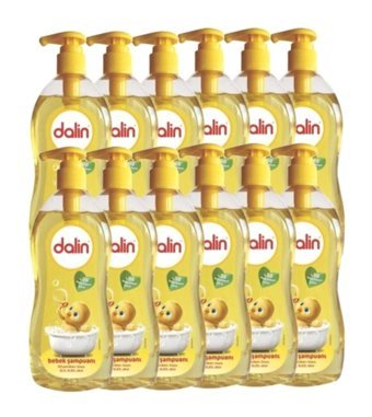 Dalin Klasik Göz Yakmayan Hipoalerjenik İçin Bebek Şampuanı 12x900 ml