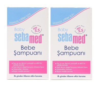 Sebamed Konak Önleyici Göz Yakmayan İçin Bebek Şampuanı 2x500 ml