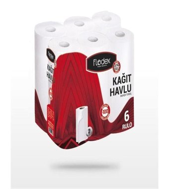 Karsoft 2 Katlı 6'lı Rulo Kağıt Havlu