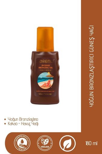 Harem's Havuç Yağı-Kakao Yağı Yoğun Vücut İçin Bronzlaştırıcı Yağ 180 ml
