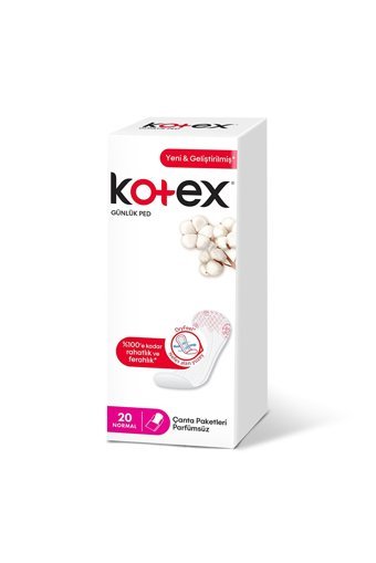 Kotex Organik Antialerjik İnce Normal 20'li Hijyenik Ped 1 Adet