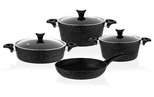 Taç Mastercook 7 Parça Tencere ve Tava Seti