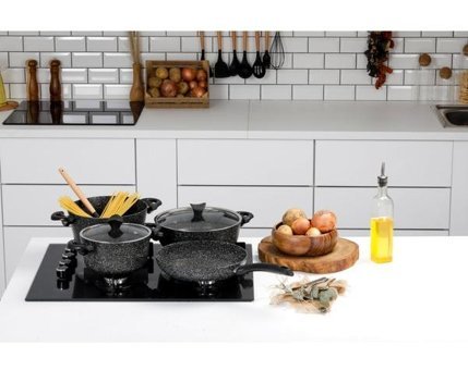 Taç Mastercook 7 Parça Tencere ve Tava Seti