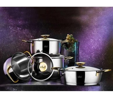 Decorev Ply 8 Parça Çelik Tencere Seti