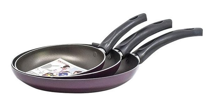 Mehtap 3 Parça Teflon Tencere ve Tava Seti