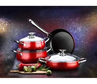 Decorev Rigel 7 Parça Döküm Tencere Seti