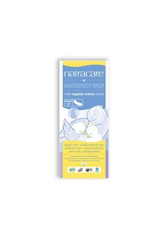 Natracare Maternity Pads Organic Cotton Organik Kalın Normal 10'lu Hijyenik Ped 1 Adet