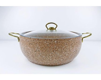 Evita Eco Gold 6 Parça Granit Tencere Seti
