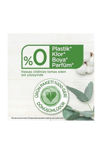 Kotex Natural Organik Antialerjik Orta Normal 6'lı Hijyenik Ped 1 Adet