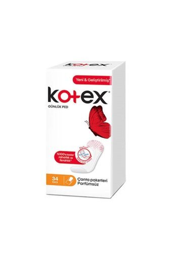Kotex Organik Antialerjik İnce Normal 34'lü Hijyenik Ped 1 Adet