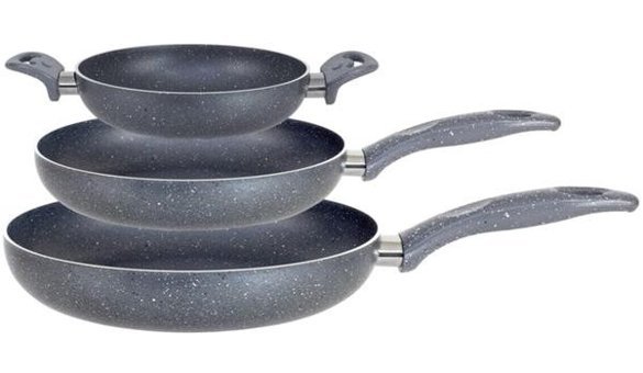 Hazarpazar Granitta 3 Parça Granit Tava Seti