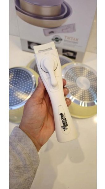 Amercook Bondy 4 Parça Alüminyum - Seramik Tencere ve Tava Seti