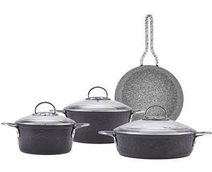 Emsan Innocook 7 Parça Granit Tencere Seti