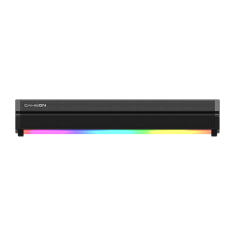 Gameon Dominator Blaze 20 W Mini Kablosuz Kablolu Bluetoothlu USB 5.3 Soundbar Siyah