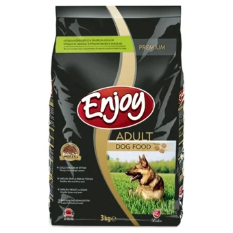 Enjoy Tavuk Tüm Irklar Yetişkin Köpek Maması 3 kg