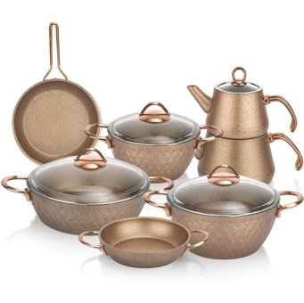 Schafer New Range 11 Parça Granit Tencere ve Tava Seti