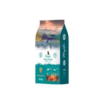 Mystic Kuzu Etli-Pirinç Tüm Irklar Yavru Köpek Maması 2x2.5 kg