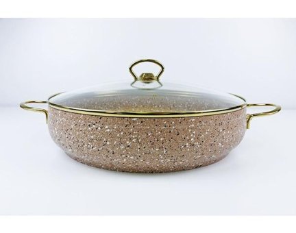 Evita Eco Gold 3 Parça Granit Tencere Seti