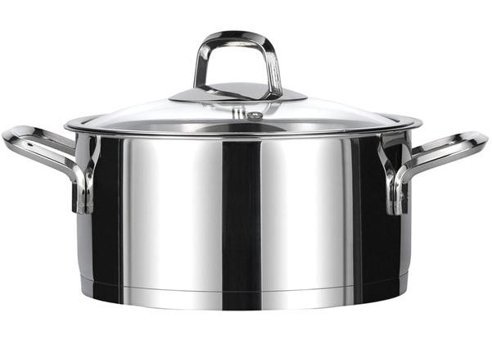 Amboss 6572 Diamond Strainer 8 Parça Cam Tencere ve Tava Seti