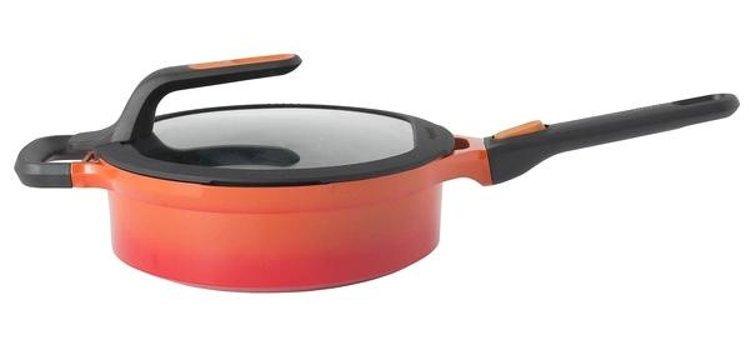 Berghoff Gem Stay Cool 3 Parça Alüminyum - Döküm Tencere ve Tava Seti