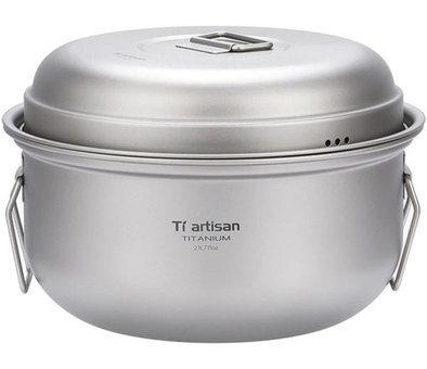 Ti Artisan Ti Artisan 2 Parça Titanyum Tencere Seti