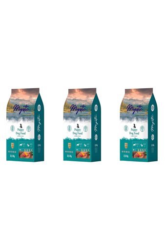 Mystic Puppy Kuzu Etli Tüm Irklar Yavru Köpek Maması 3x2.5 kg