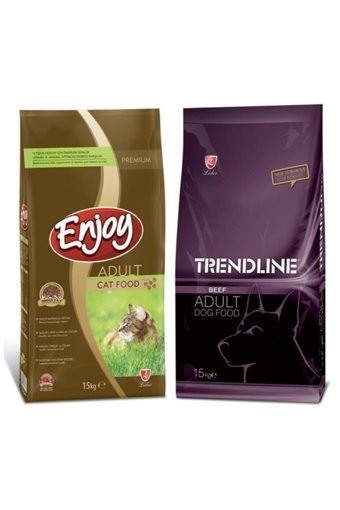 Enjoy Biftek Tüm Irklar Yetişkin Köpek Maması 2x15 kg
