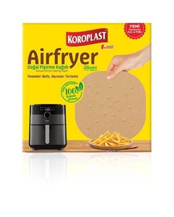 Koroplast Hazır Kesilmiş Aifryer Pişirme Kağıdı 12 Adet
