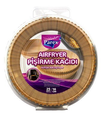 Parex Yuvarlak Aifryer Pişirme Kağıdı 25 Adet