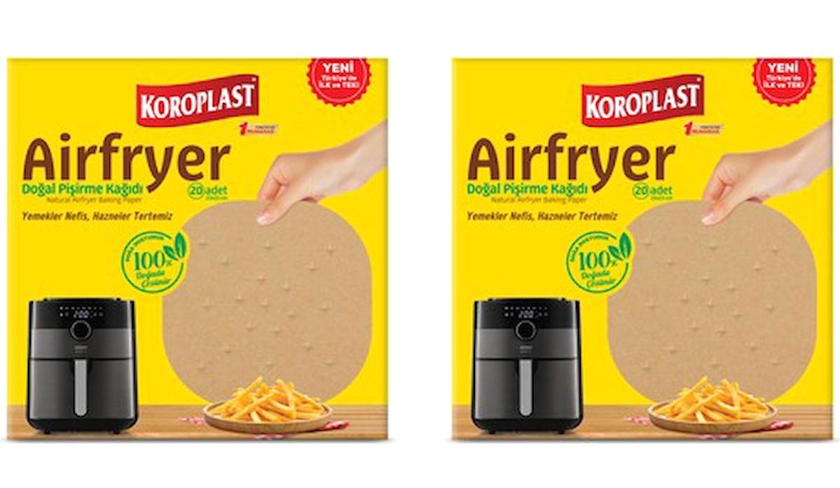 Koroplast Hazır Kesilmiş Aifryer Pişirme Kağıdı 2x12 Adet