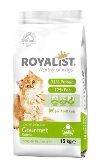 Royalist Gourmet Karışık Yetişkin Kuru Kedi Maması 15 kg