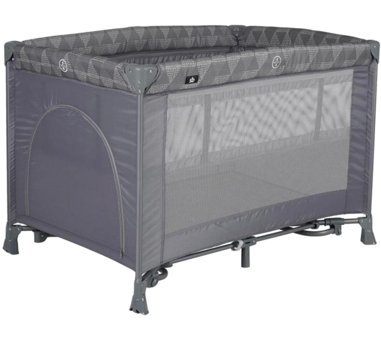 Sunny Baby La Vita Alüminyum 25 kg Kapasiteli Ayarlanabilir Taşınabilir Ara Katlı 110x70 cm Sallanan Park Yatak Gri